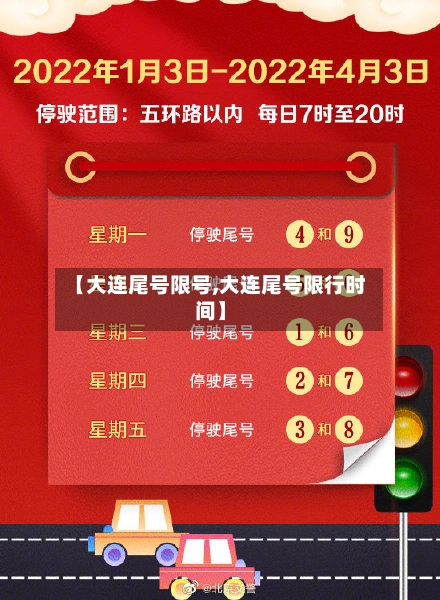 【大连尾号限号,大连尾号限行时间】