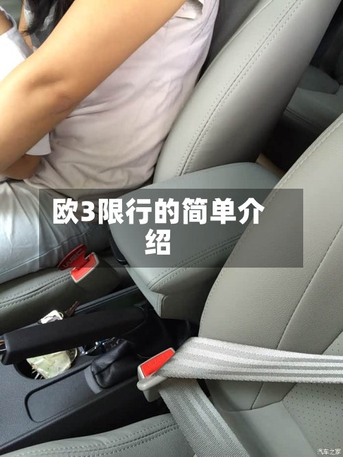 欧3限行的简单介绍-第3张图片