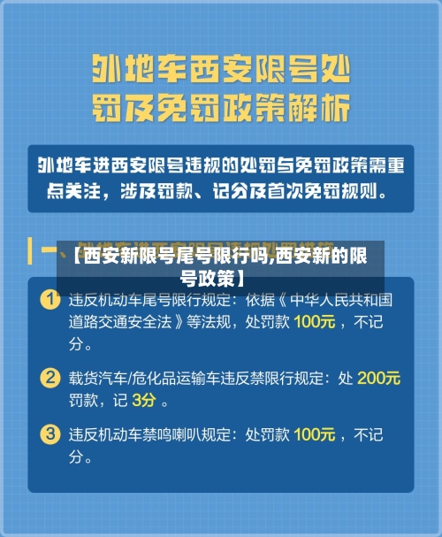 【西安新限号尾号限行吗,西安新的限号政策】