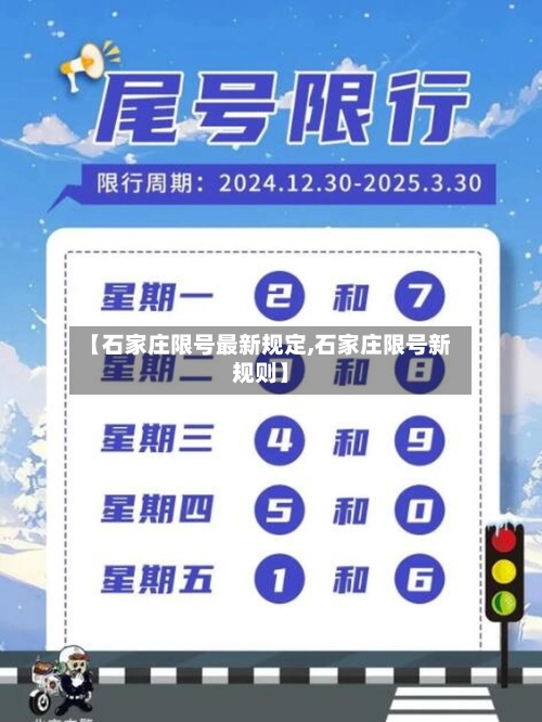 【石家庄限号最新规定,石家庄限号新规则】-第3张图片