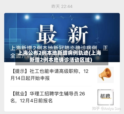 上海公布2例本地新增病例轨迹(上海新增2例本地确诊活动区域)-第2张图片