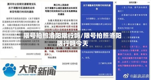 限号拍照洛阳限行吗/限号拍照洛阳限行吗今天