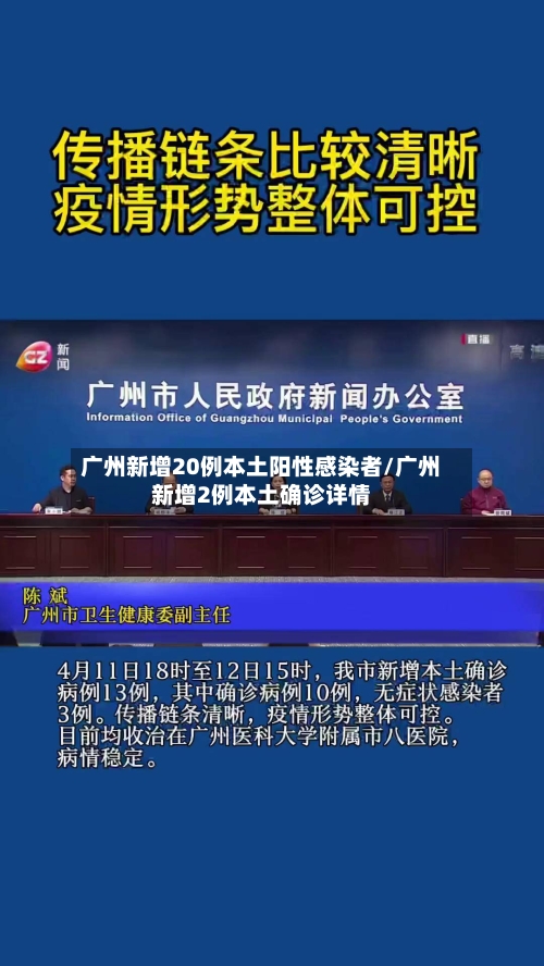 广州新增20例本土阳性感染者/广州新增2例本土确诊详情-第2张图片
