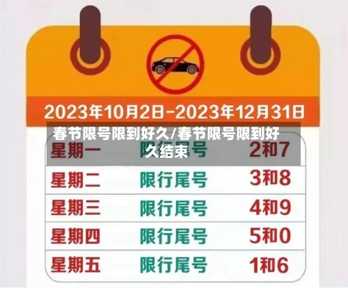 春节限号限到好久/春节限号限到好久结束-第2张图片