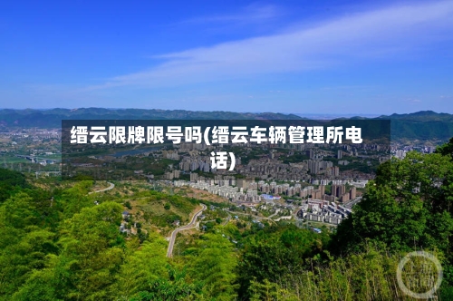 缙云限牌限号吗(缙云车辆管理所电话)