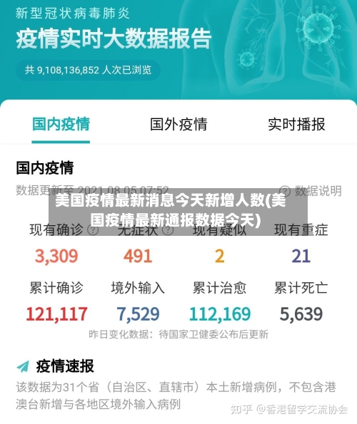 美国疫情最新消息今天新增人数(美国疫情最新通报数据今天)-第3张图片