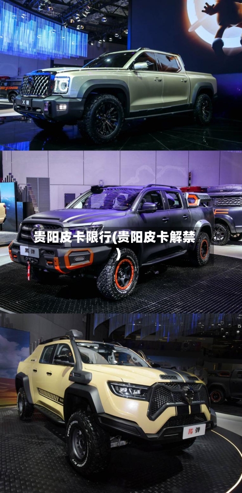 贵阳皮卡限行(贵阳皮卡解禁)-第3张图片