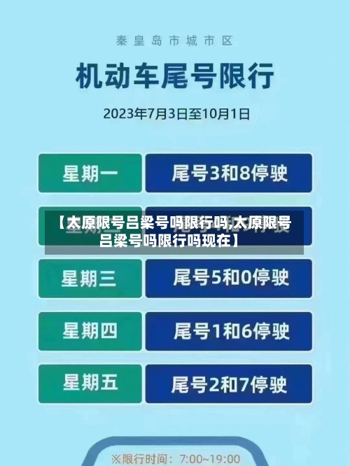 【太原限号吕梁号吗限行吗,太原限号吕梁号吗限行吗现在】