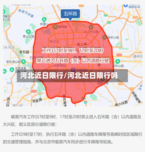 河北近日限行/河北近日限行吗