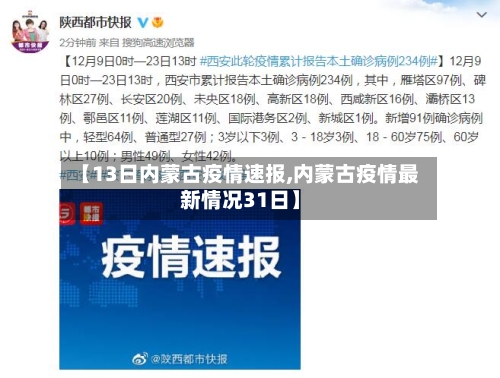 【13日内蒙古疫情速报,内蒙古疫情最新情况31日】