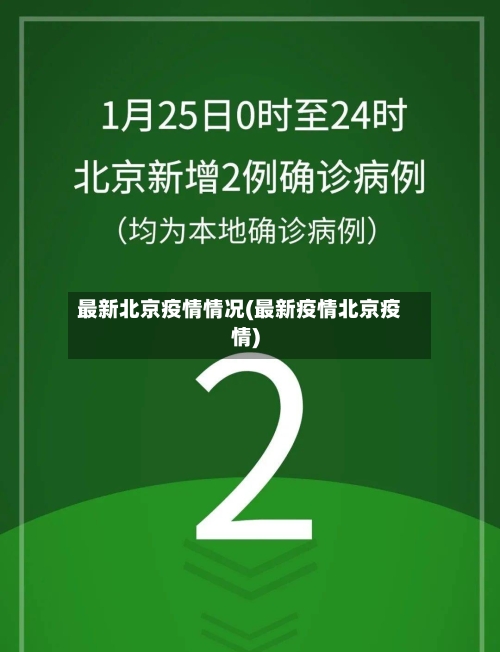 最新北京疫情情况(最新疫情北京疫情)