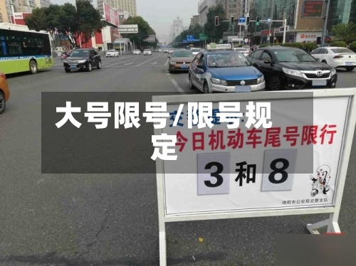 大号限号/限号规定