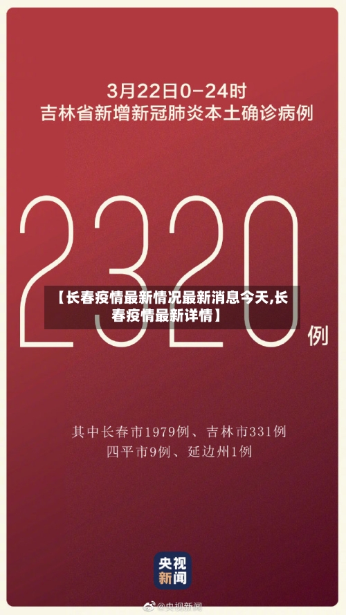 【长春疫情最新情况最新消息今天,长春疫情最新详情】