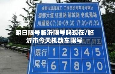 明日限号临沂限号吗现在/临沂市今天机动车限号