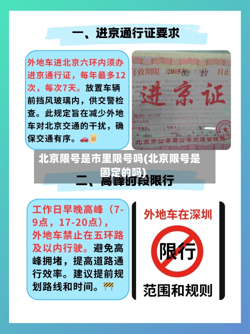 北京限号是市里限号吗(北京限号是固定的吗)