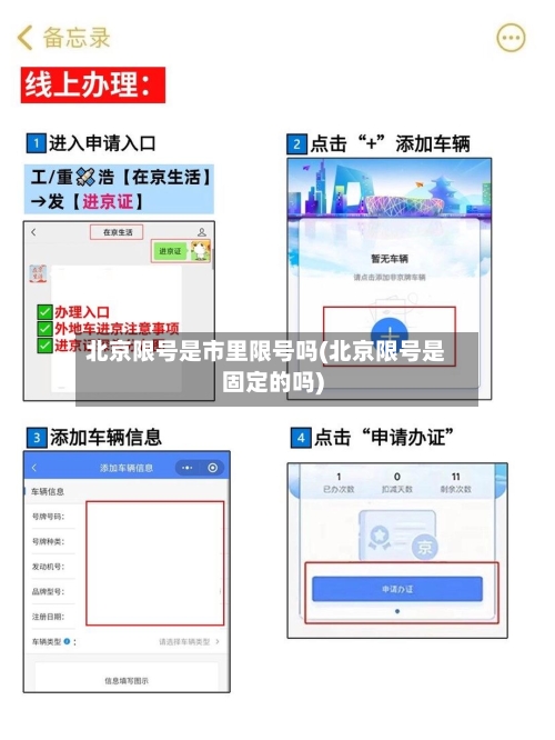 北京限号是市里限号吗(北京限号是固定的吗)-第2张图片