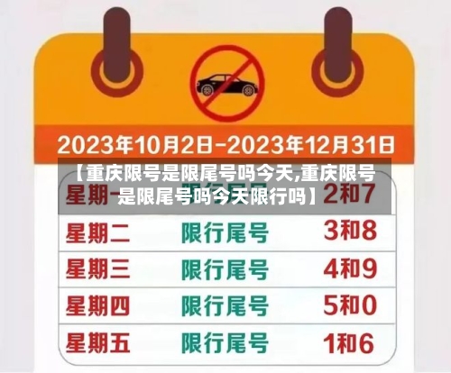 【重庆限号是限尾号吗今天,重庆限号是限尾号吗今天限行吗】