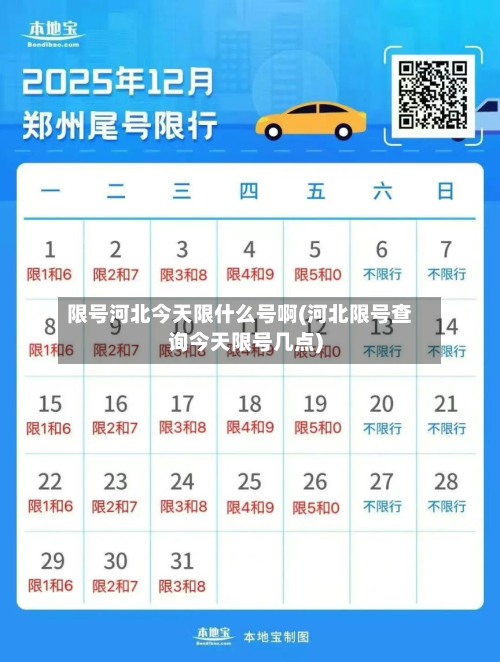 限号河北今天限什么号啊(河北限号查询今天限号几点)-第3张图片