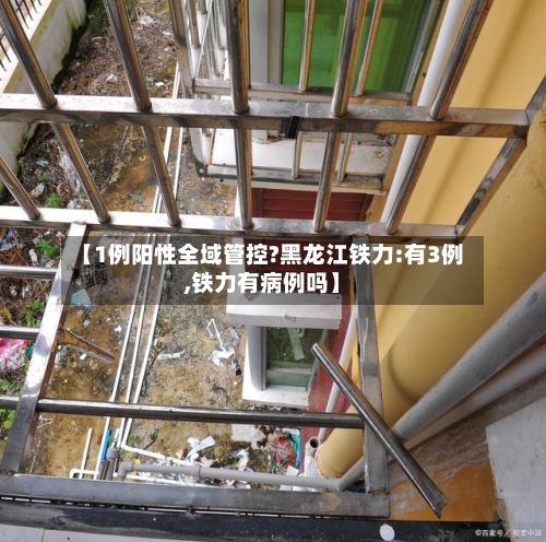【1例阳性全域管控?黑龙江铁力:有3例,铁力有病例吗】