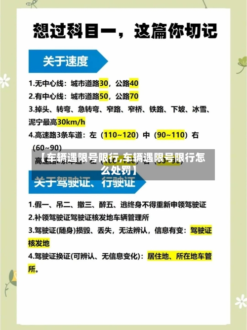 【车辆遇限号限行,车辆遇限号限行怎么处罚】