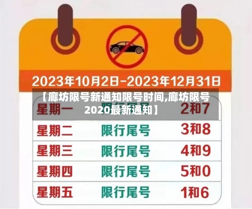 【廊坊限号新通知限号时间,廊坊限号2020最新通知】-第2张图片
