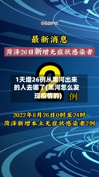 1天增26例从黑河出来的人去哪了(黑河怎么发现疫情的)