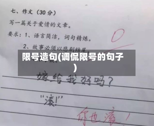 限号造句(调侃限号的句子)-第2张图片