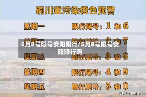 5月8号限号安阳限行/5月8号限号安阳限行吗-第3张图片