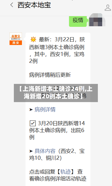 【上海新增本土确诊24例,上海新增20例本土确诊】-第2张图片