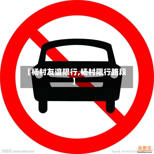 【杨村友谊限行,杨村限行路段】