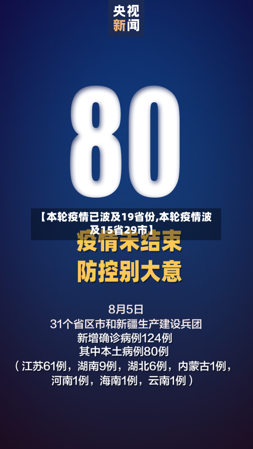 【本轮疫情已波及19省份,本轮疫情波及15省29市】