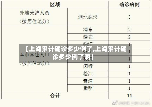 【上海累计确诊多少例了,上海累计确诊多少例了啊】-第3张图片