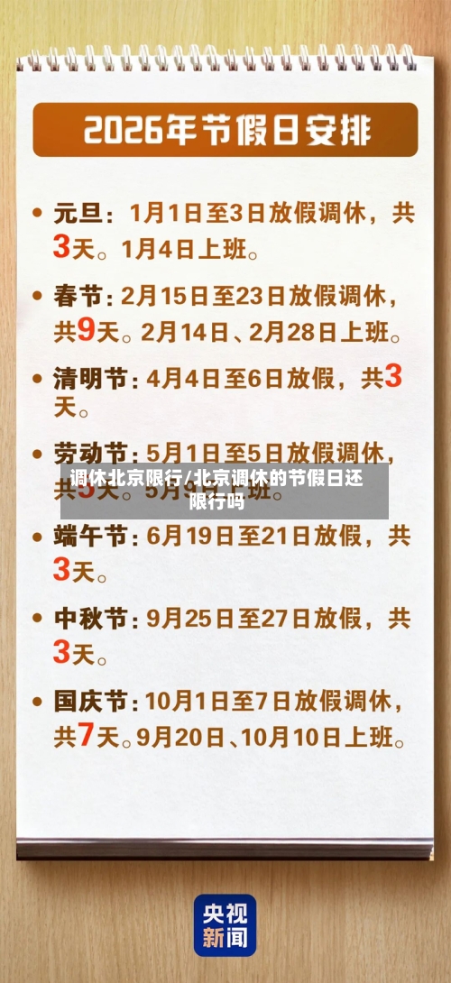调休北京限行/北京调休的节假日还限行吗-第2张图片