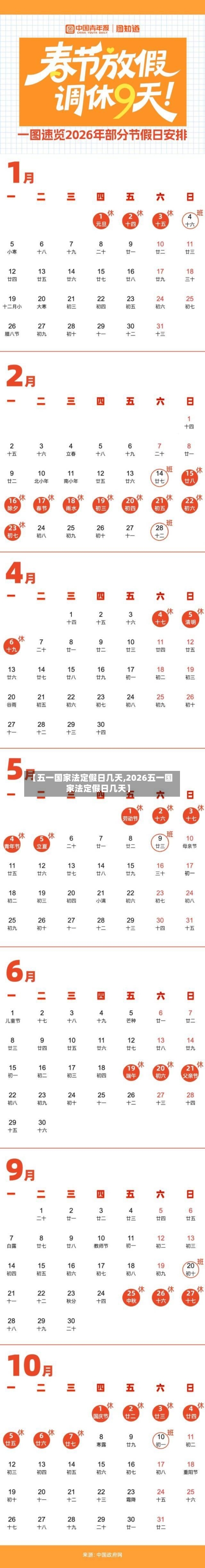 【五一国家法定假日几天,2026五一国家法定假日几天】-第3张图片