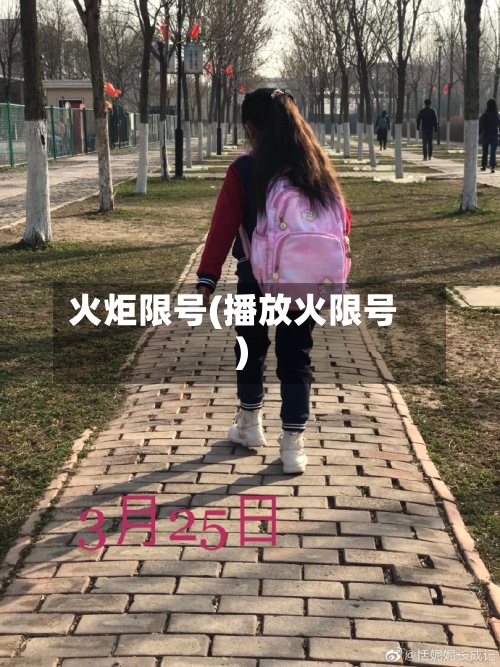 火炬限号(播放火限号)-第2张图片