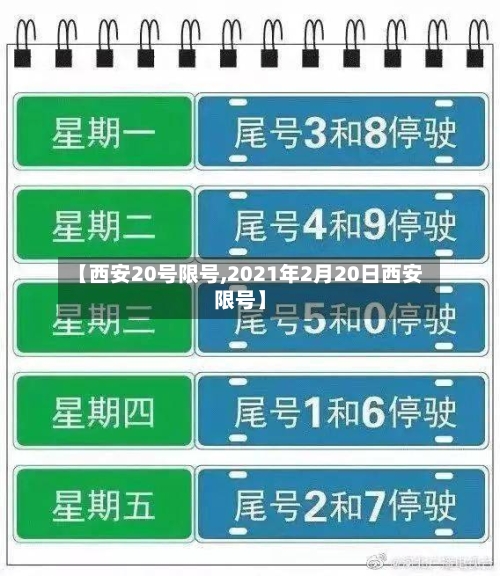 【西安20号限号,2021年2月20日西安限号】