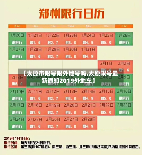 【太原市限号限外地号吗,太原限号最新通知2019外地车】-第2张图片