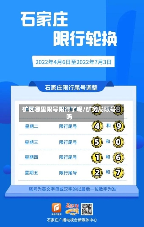 矿区哪里限号限行了呢/矿务局限号吗