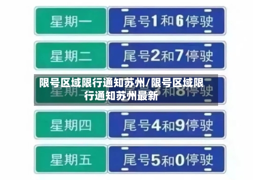 限号区域限行通知苏州/限号区域限行通知苏州最新