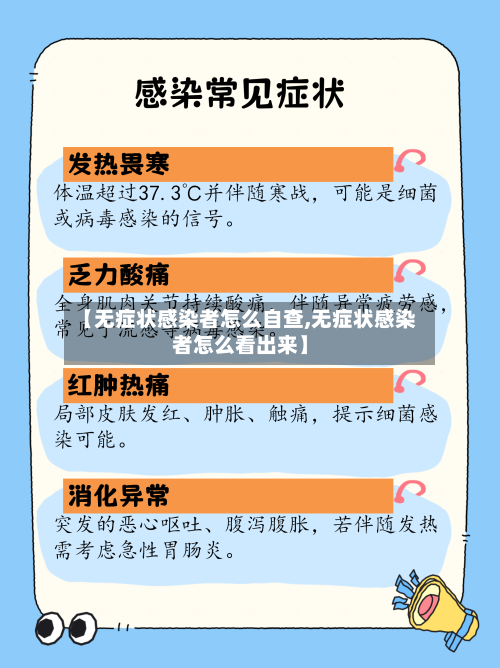 【无症状感染者怎么自查,无症状感染者怎么看出来】