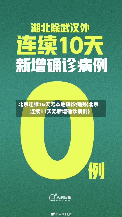 北京连续16天无本地确诊病例(北京连续11天无新增确诊病例)
