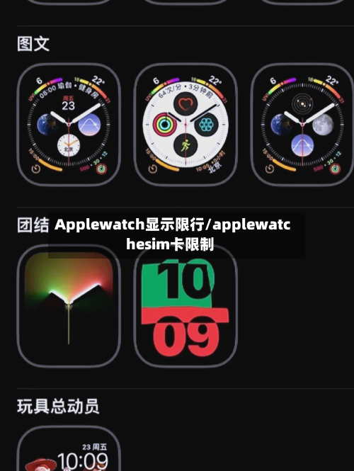 Applewatch显示限行/applewatchesim卡限制-第2张图片