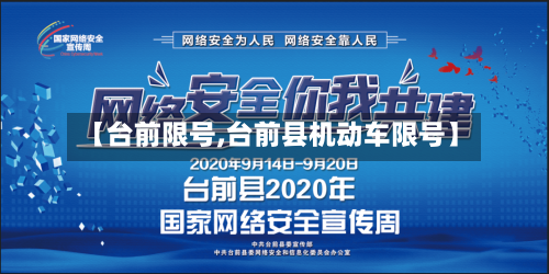 【台前限号,台前县机动车限号】-第2张图片