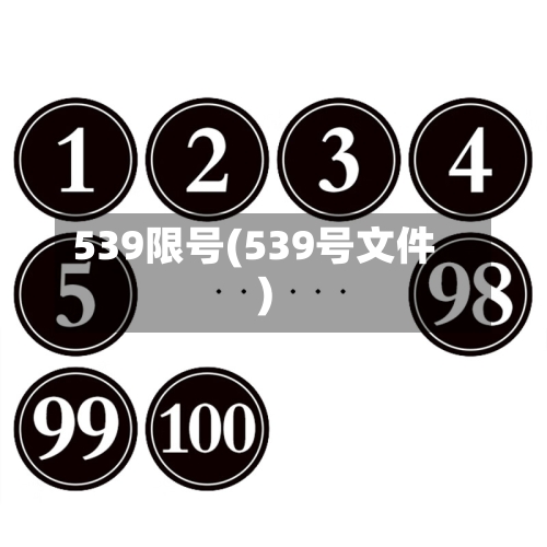 539限号(539号文件)